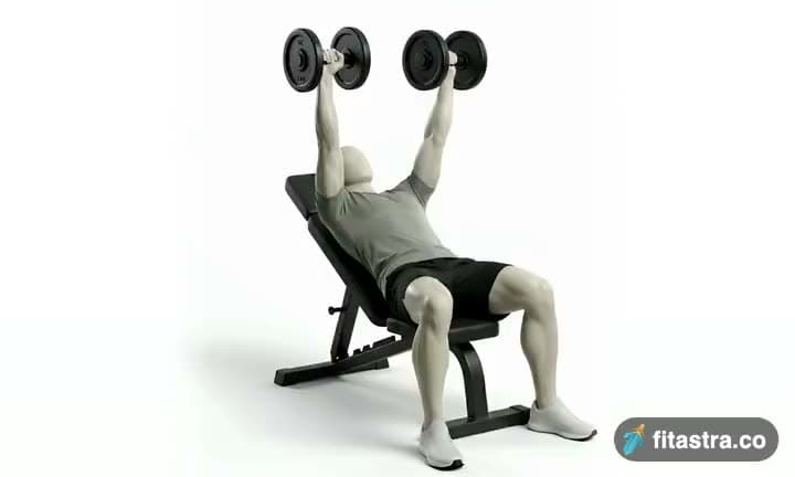 Incline Dumbbell Press: demonstration