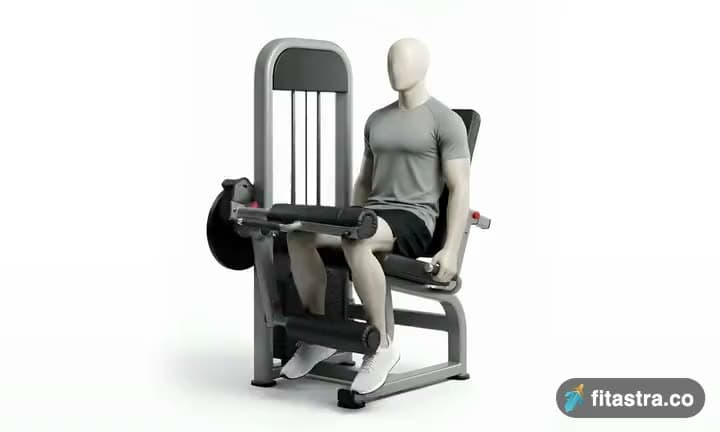 Seated Leg Curl: demonstration