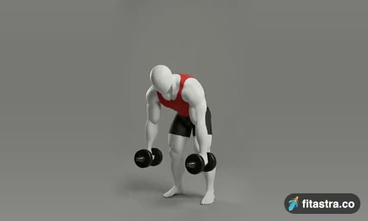 Bent Over Two-Dumbbell Row: demonstration