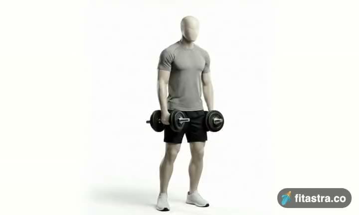 Stiff-Legged Dumbbell Deadlift: demonstration