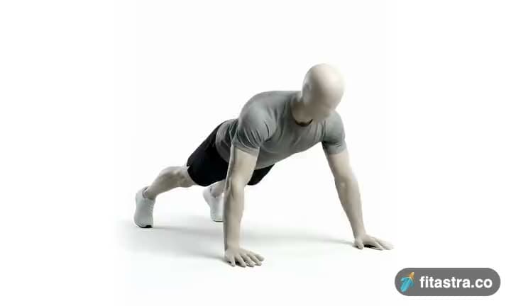 Push-Up Wide: demonstration