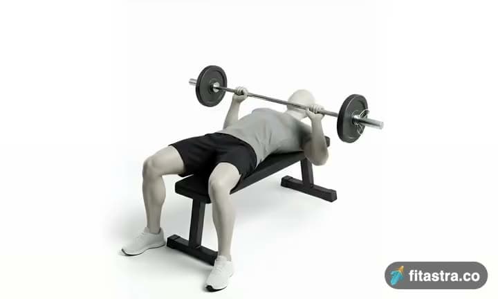 Close-Grip Barbell Bench Press: demonstration