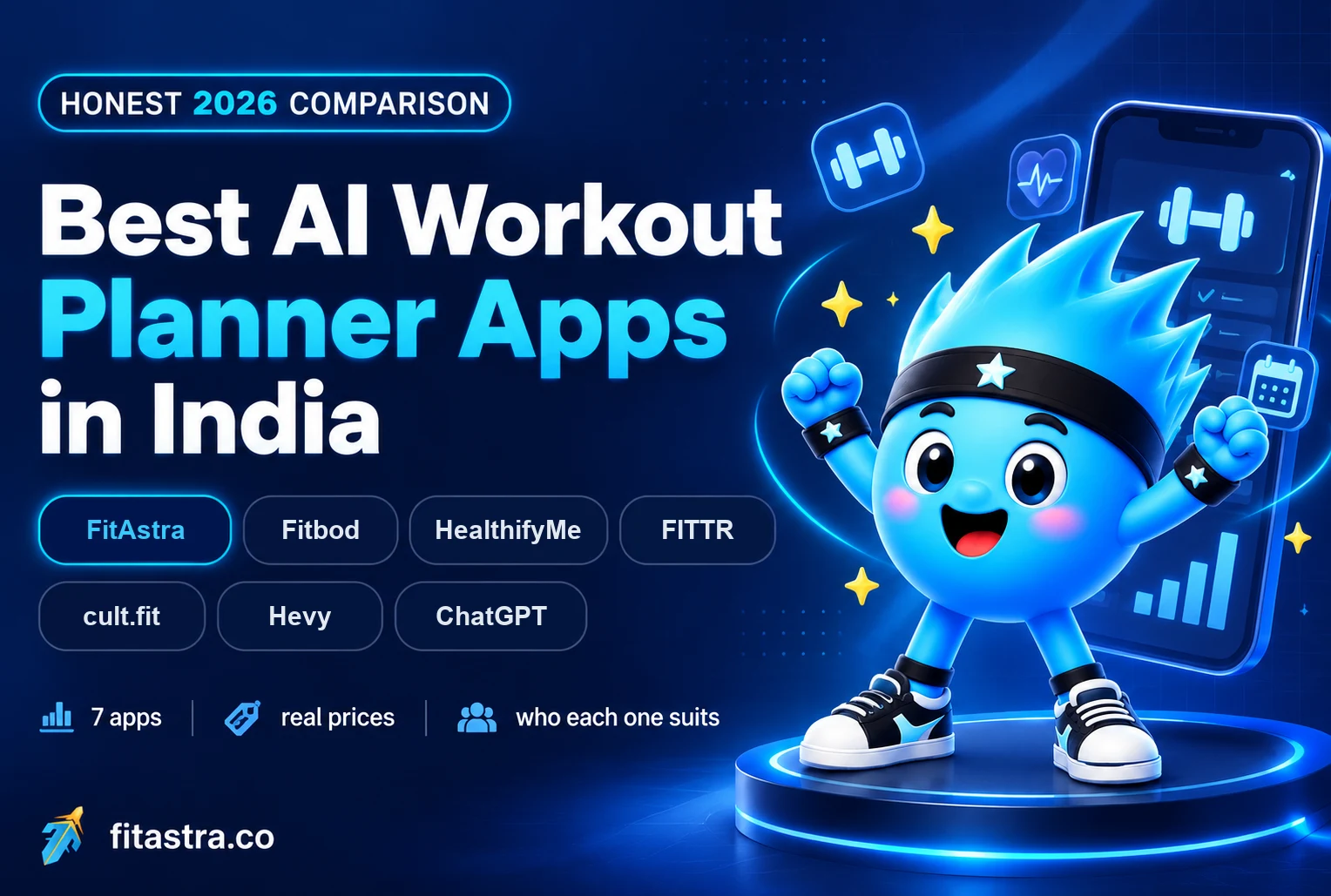 Best AI Workout Planner Apps in India (2026): An Honest Comparison