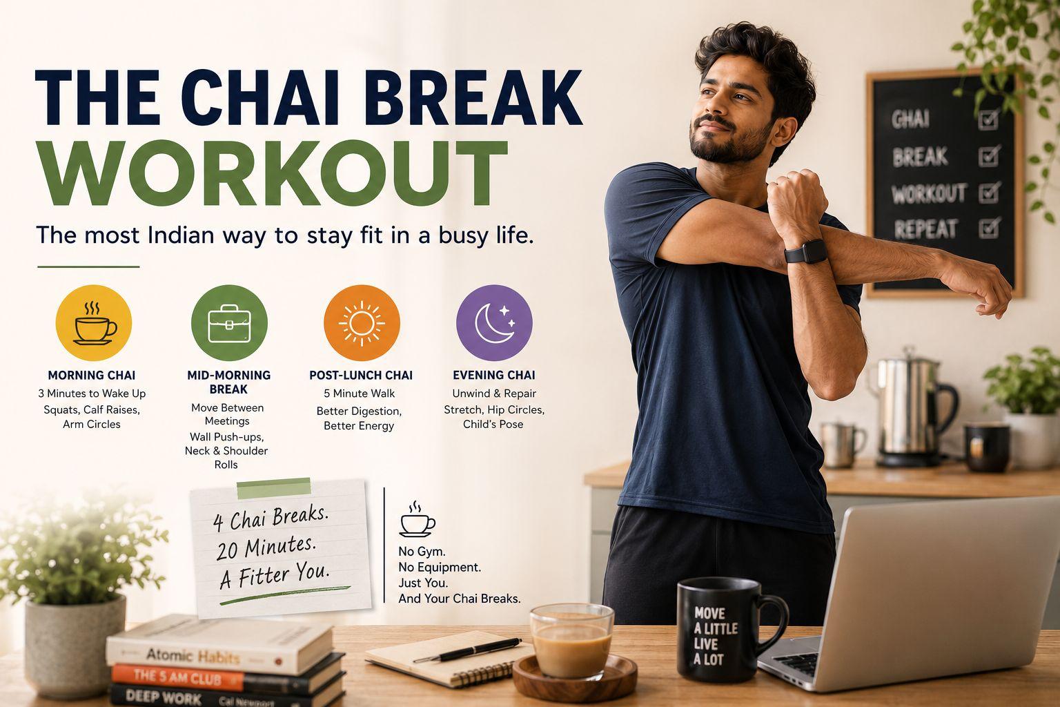 The Chai Break Workout: The Most Indian Way to Stay Fit in a Busy Life